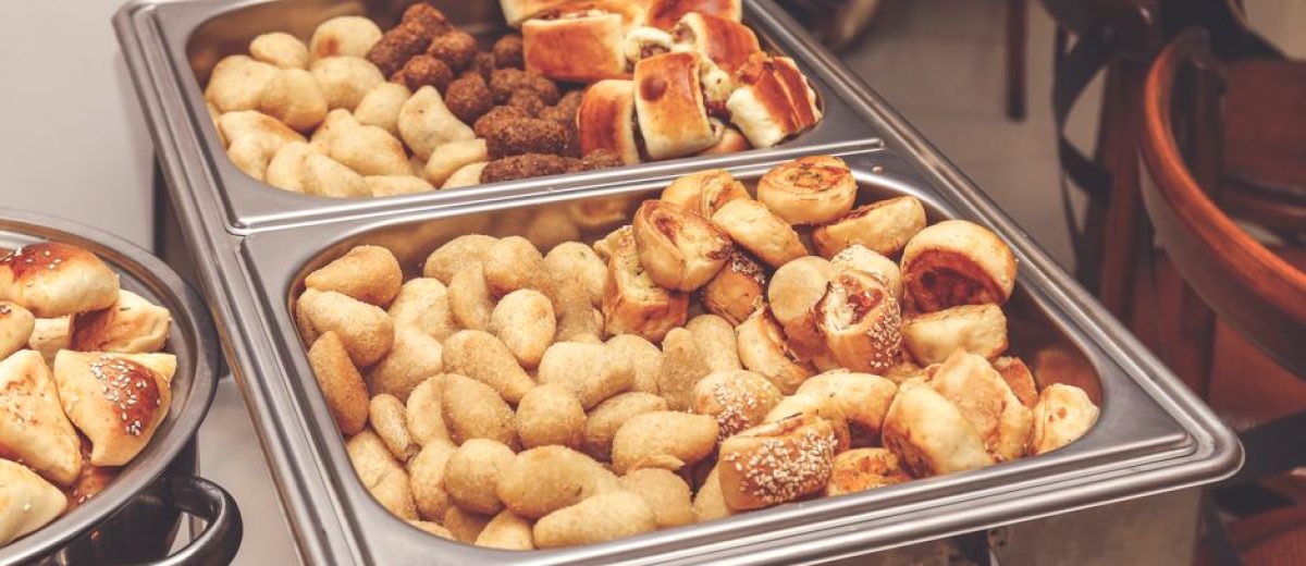 Caterer website example