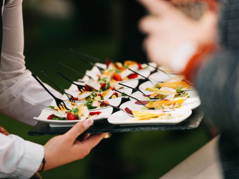 Wedding menu, standard